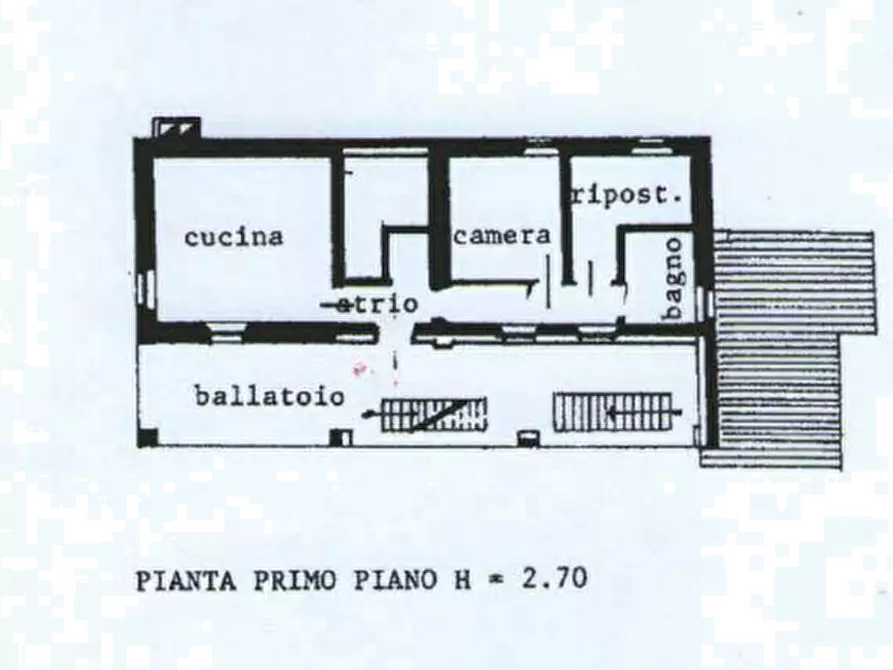 Immagine 15 di Appartamento in vendita  in Via Ropata a Frisanco