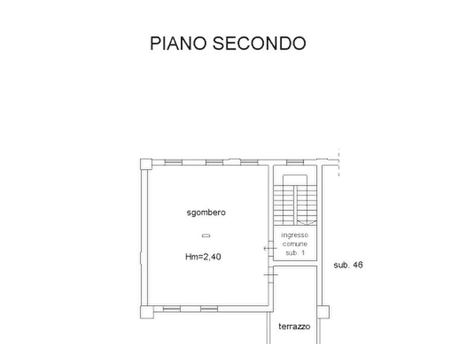 Immagine 31 di Mansarda in vendita  in Via Sandro Pertini  a Pizzale