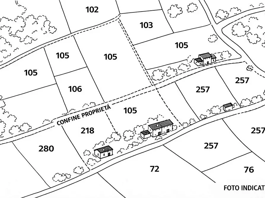Immagine 10 di Terreno agricolo in vendita  in Via Ete a Monsampietro Morico