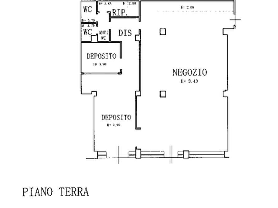 Immagine 7 di Negozio in vendita  in Via Augusto Murri a Bologna