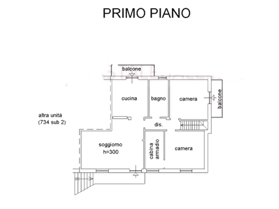 Immagine 4 di Porzione di casa in vendita  in Regione Montallegro  a Stradella