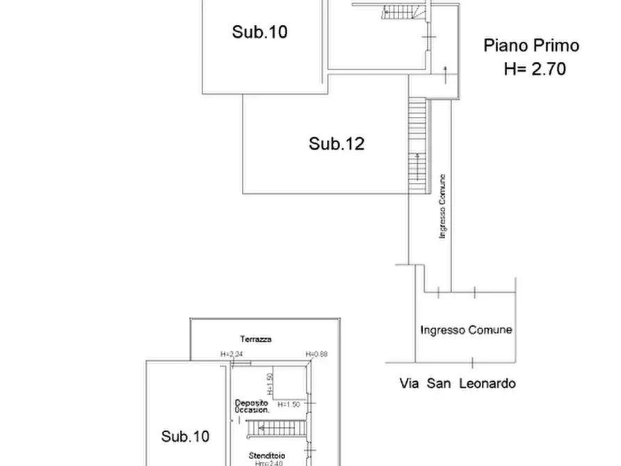 Immagine 28 di Appartamento in vendita  in Via san leonardo a Massa
