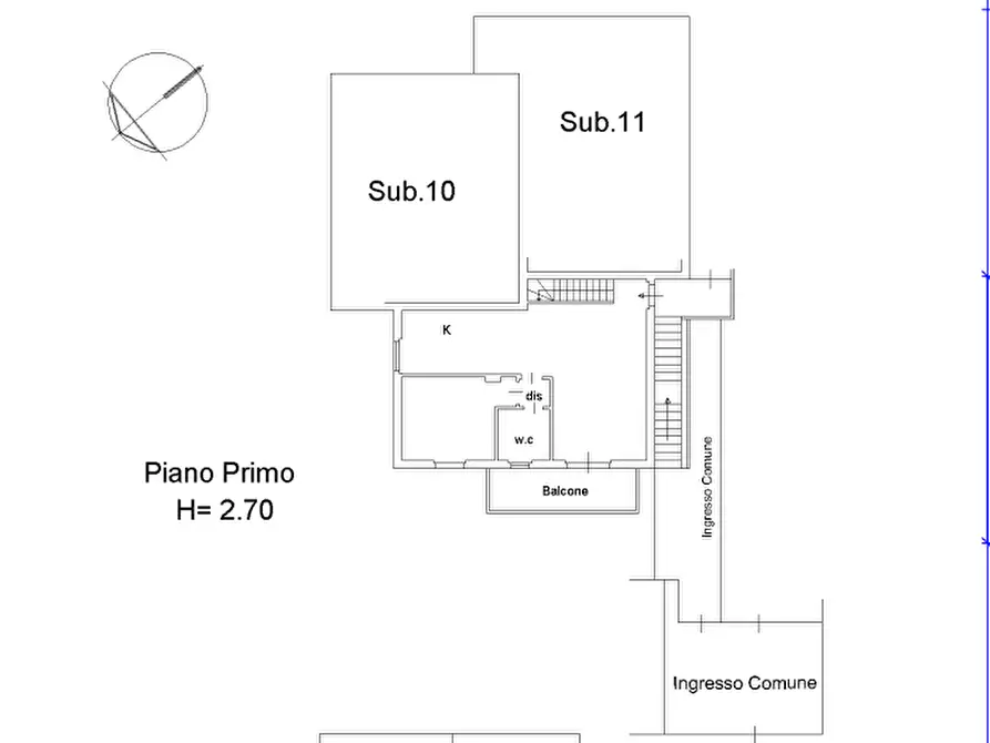 Immagine 30 di Appartamento in vendita  in Via san leonardo a Massa