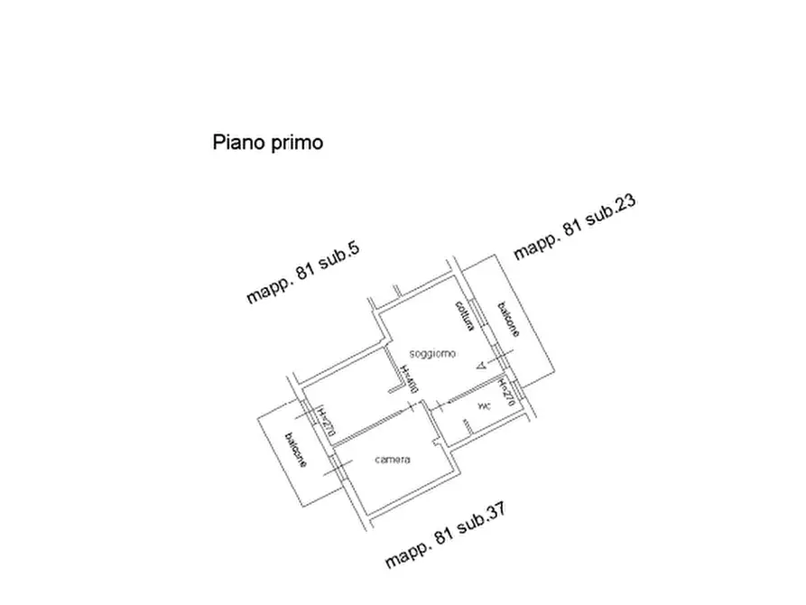 Immagine 22 di Appartamento in vendita  in Località Crocetta a Fivizzano