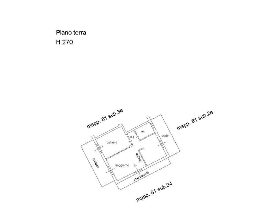 Immagine 9 di Appartamento in vendita  in Località crocetta a Fivizzano