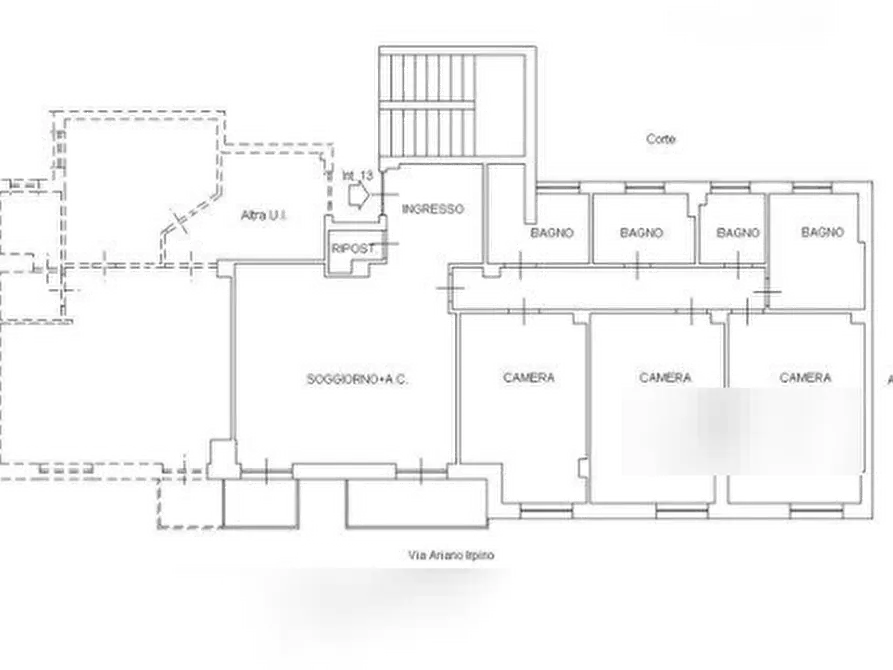 Immagine 10 di Appartamento in vendita  in Via Ariano Irpino a Roma