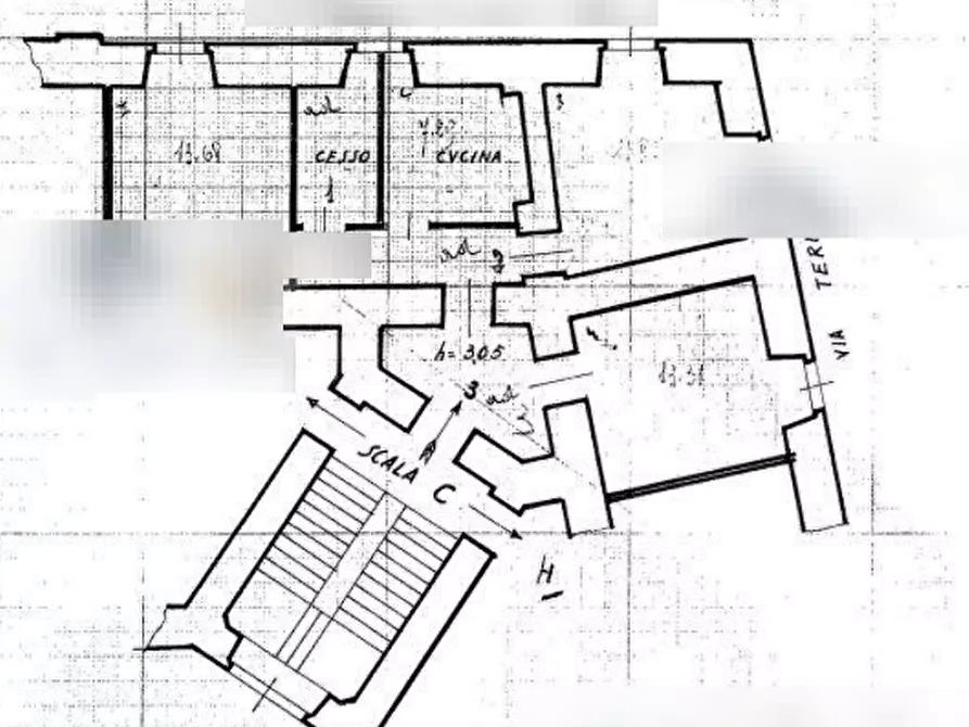 Immagine 11 di Appartamento in vendita  in Via Terni a Roma