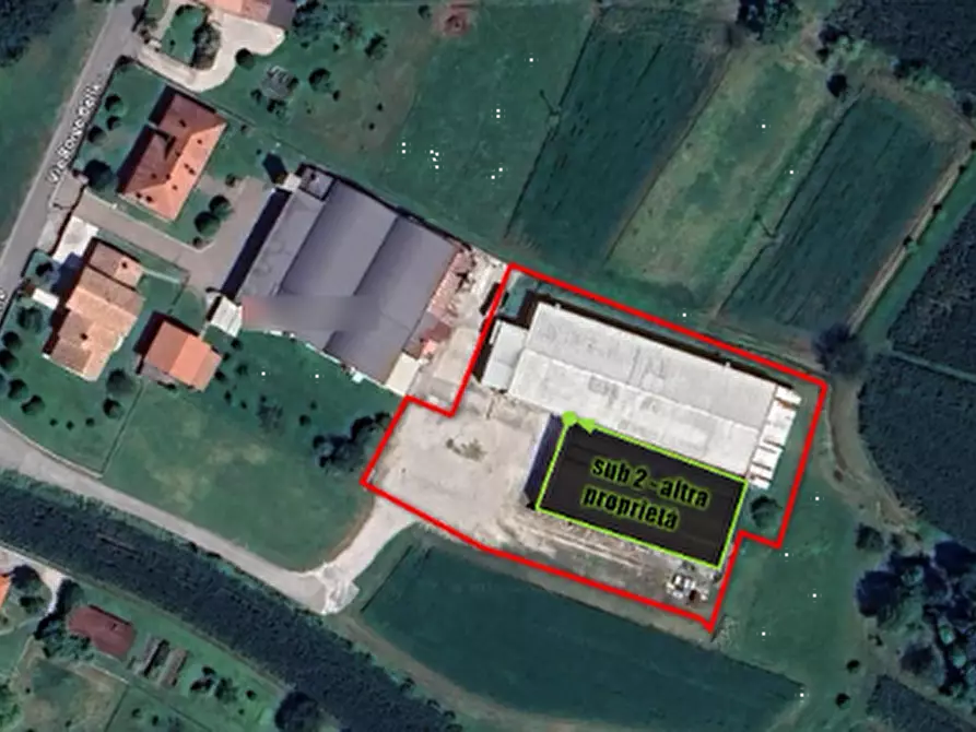 Immagine 2 di Capannone industriale in vendita  in via Borgo Bello a Cassacco