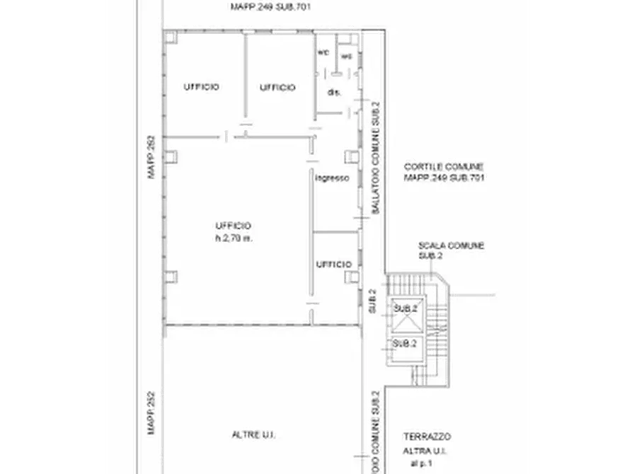Immagine 23 di Ufficio in vendita  in Via Giustino Fortuna a Paderno Dugnano