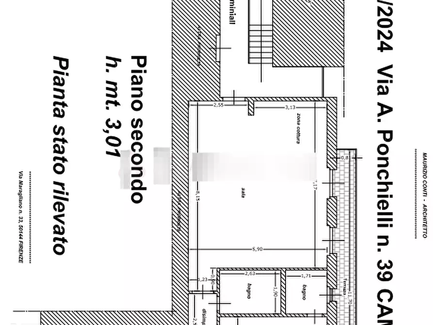 Immagine 5 di Appartamento in vendita  in Via Amilcare Ponchielli a Campi Bisenzio