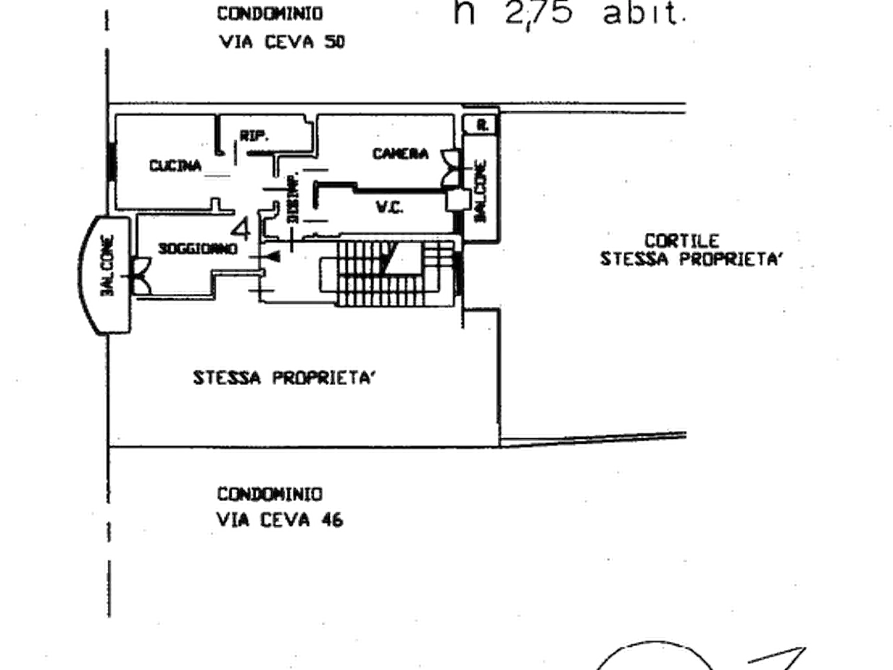 Immagine 23 di Appartamento in vendita  in Via Ceva a Torino