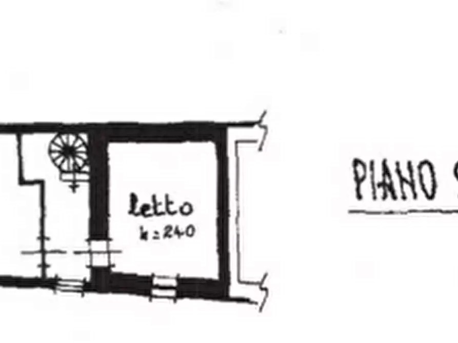 Immagine 7 di Porzione di casa in vendita  in Via Dei Martiri a Palagano