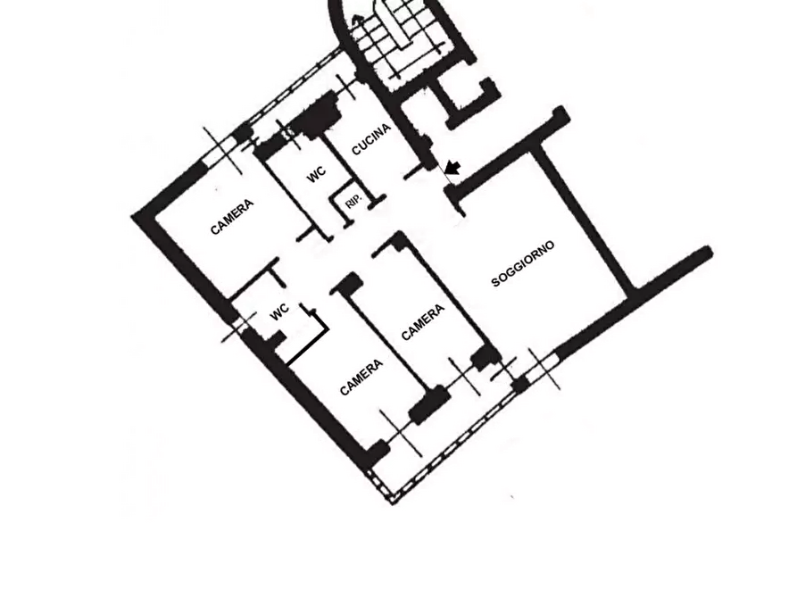 Immagine 9 di Appartamento in vendita  in Via G. Boccaccio a Cologno Monzese