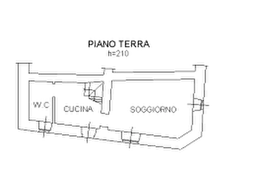 Immagine 17 di Porzione di casa in vendita  in Via Piana del Mulino a Villa Minozzo
