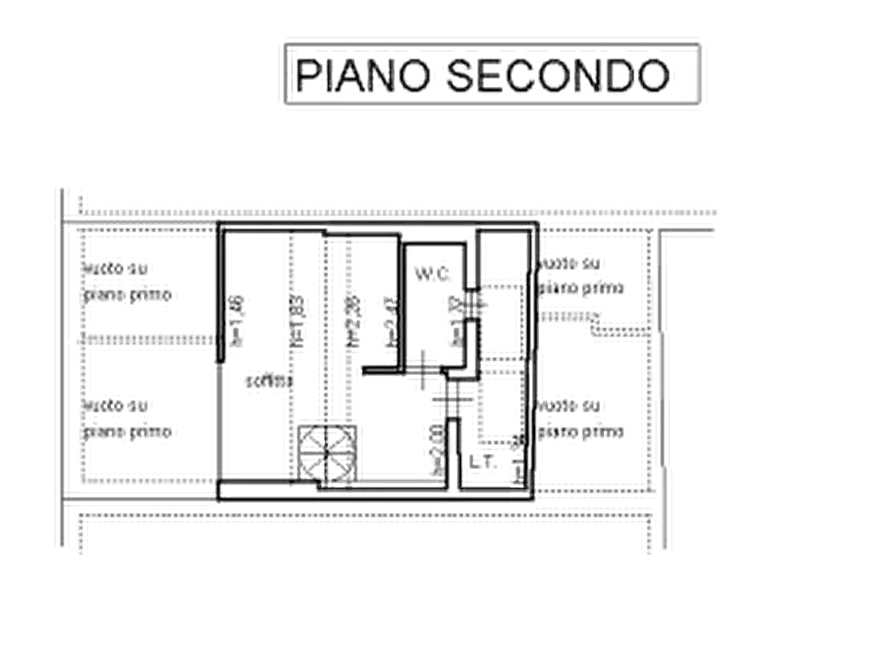 Immagine 7 di Porzione di casa in vendita  in Via V. Marchi a Novellara