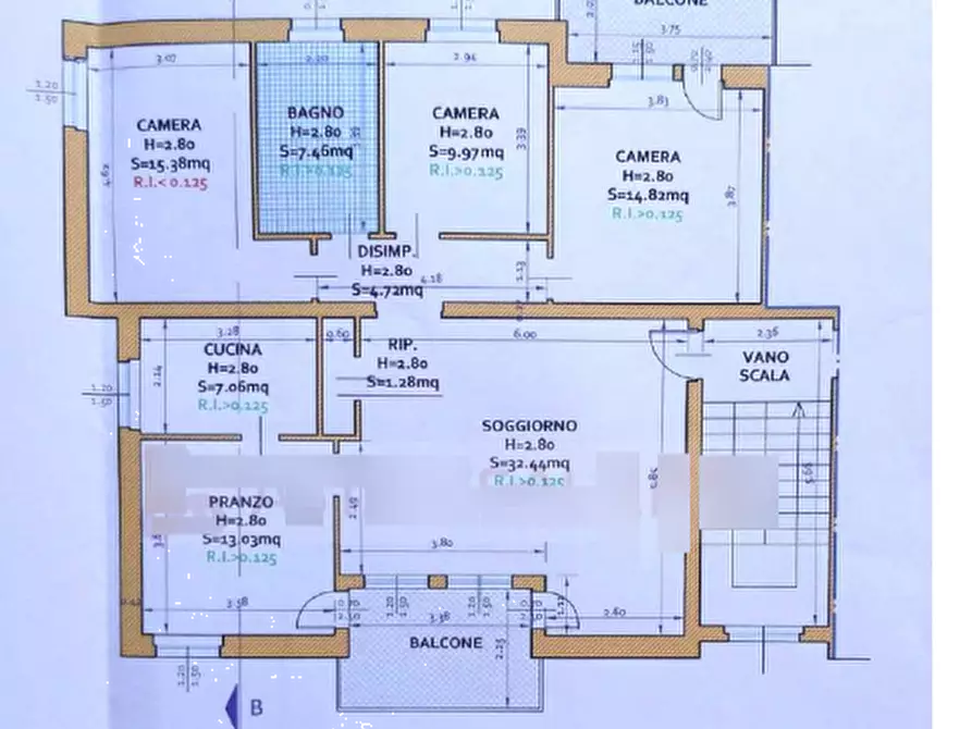 Immagine 9 di Appartamento in vendita  in Frazione Paroletta a Fontanellato