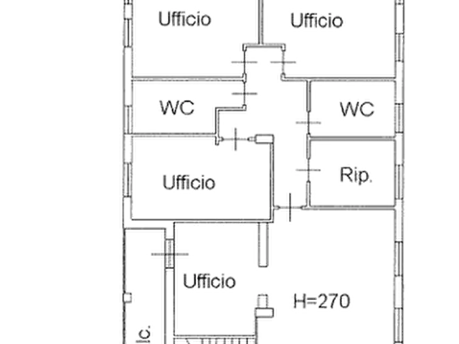 Immagine 11 di Ufficio in vendita  in Via Della Tecnica a Cura Carpignano