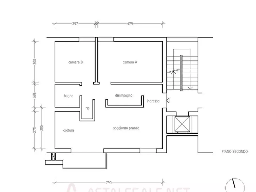 Immagine 7 di Appartamento in vendita  in Via A.Canova a Firenze