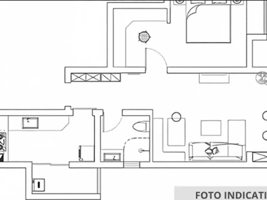 Immagine 8 di Appartamento in vendita  in Vico II di Piazza Umberto I  a Riccia