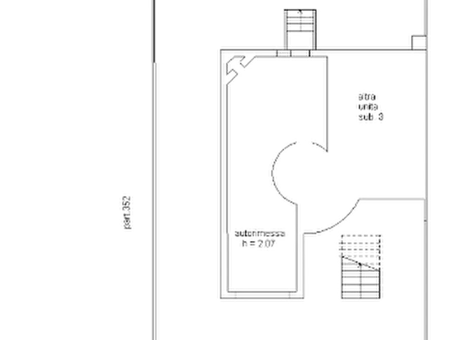 Immagine 12 di Villetta a schiera in vendita  in Via E. De Nicola a Sermide