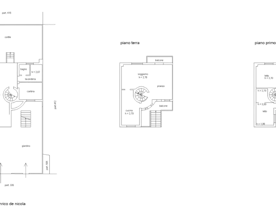 Immagine 13 di Villetta a schiera in vendita  in Via E. De Nicola a Sermide