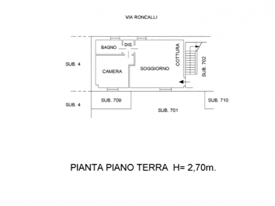 Immagine 8 di Appartamento in vendita  in Via Roncalli a Chignolo D'isola