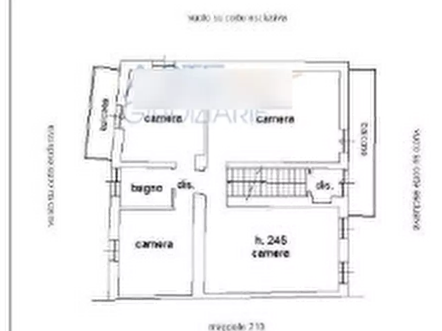 Immagine 14 di Porzione di casa in vendita  in strada Valmaggiore a Valfenera