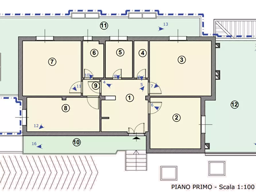 Immagine 25 di Appartamento in vendita  in Via dei Praticelli a Castelfiorentino