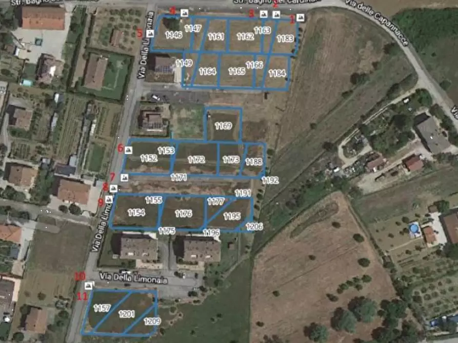 Immagine 12 di Terreno edificabile in vendita  in Strada Bagno del Cardinale a Perugia