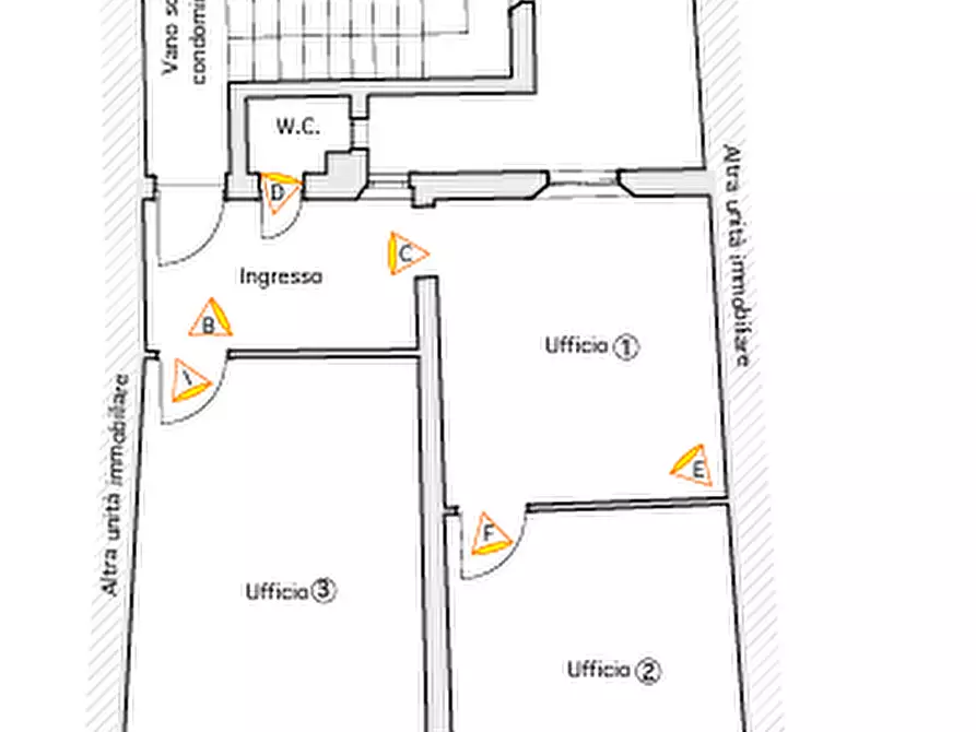 Immagine 15 di Ufficio in vendita  in Via Garibaldi a Castelfiorentino