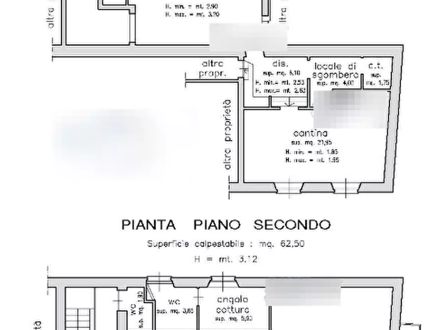 Immagine 12 di Appartamento in vendita  in Via Guglielmo Marconi a Baldichieri D'asti