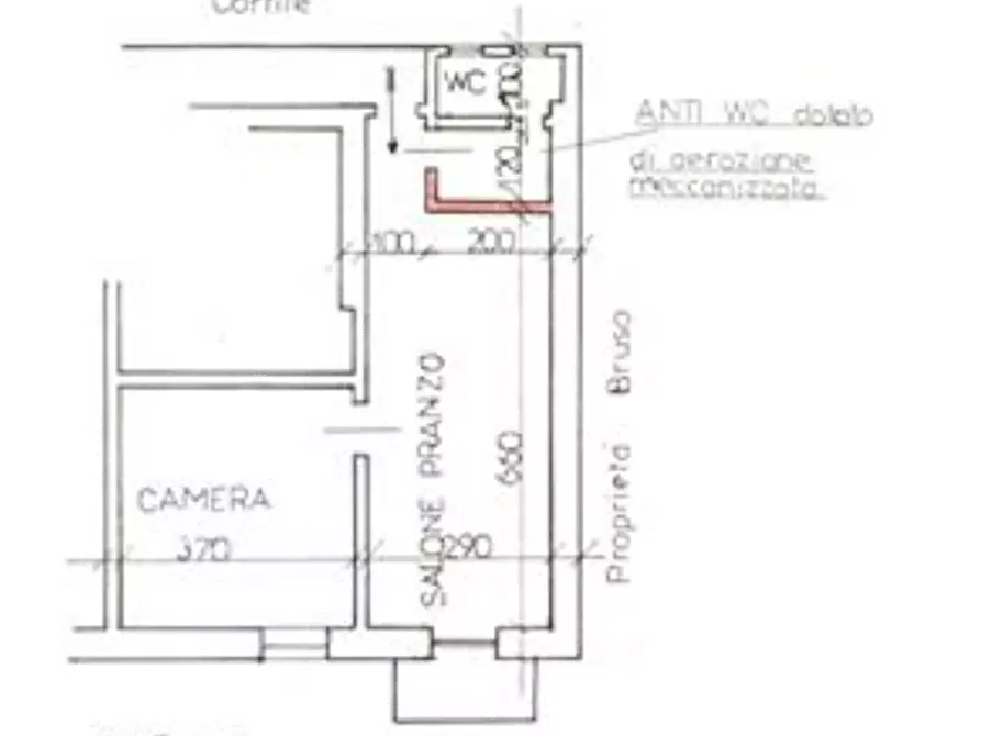 Immagine 6 di Appartamento in vendita  in Via Fossata a Torino