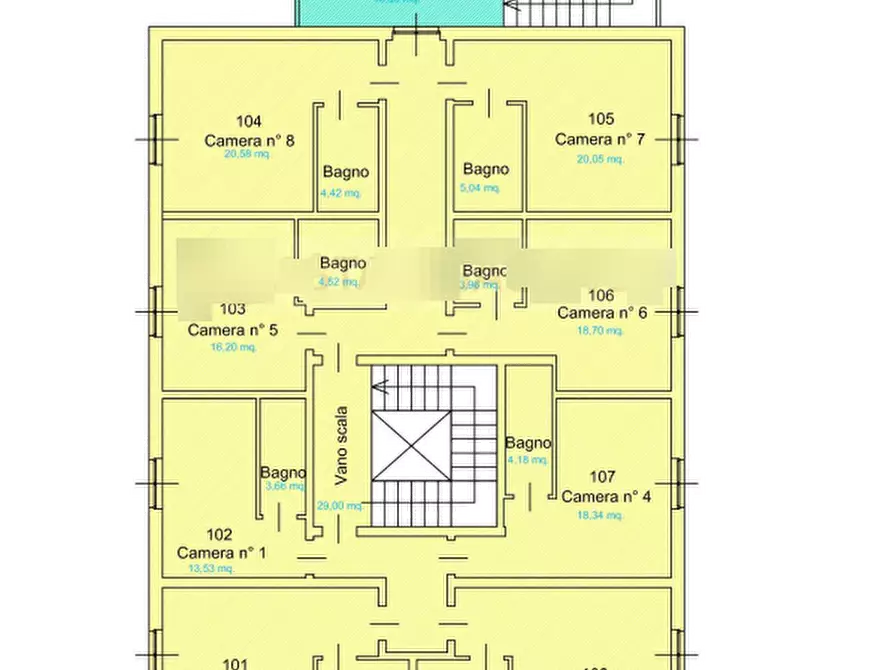 Immagine 9 di Hotel in vendita  in Via Giuseppe Verdi a Cherasco