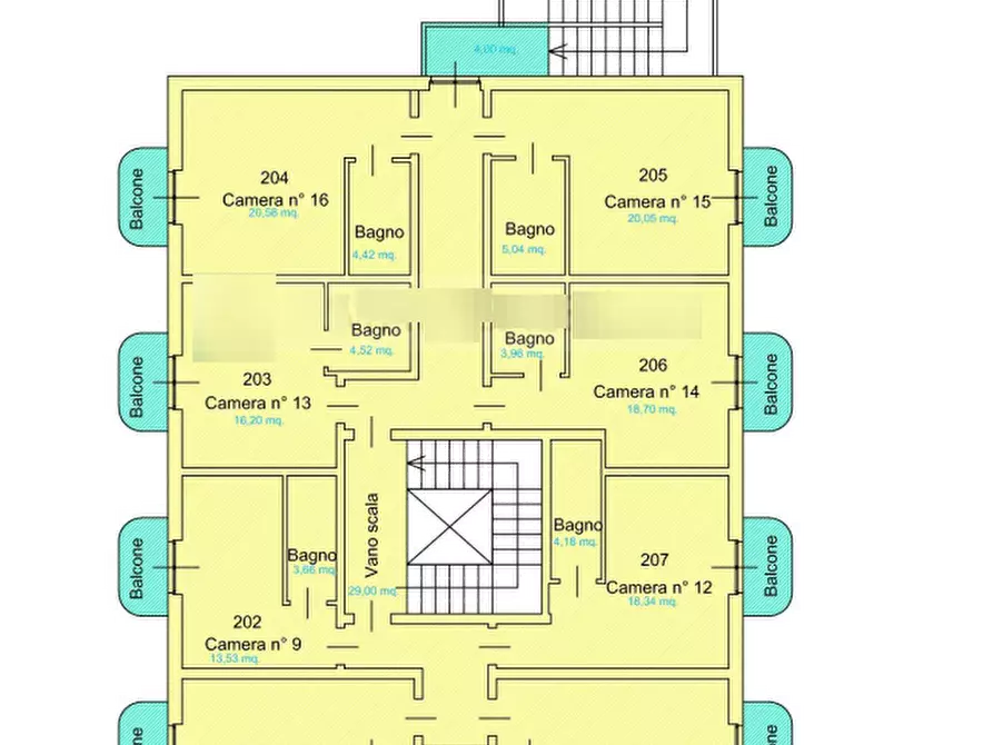 Immagine 10 di Hotel in vendita  in Via Giuseppe Verdi a Cherasco