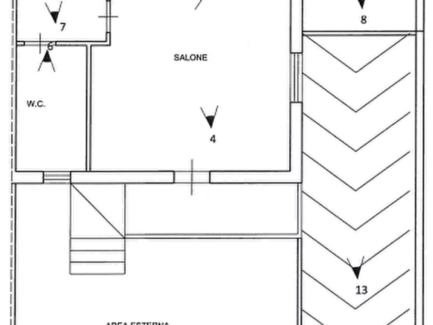 Immagine 15 di Villetta a schiera in vendita  in Via Coste a San Felice A Cancello