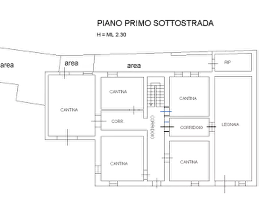 Immagine 26 di Porzione di casa in vendita  in Localita' Pontestrambo  a Tornolo