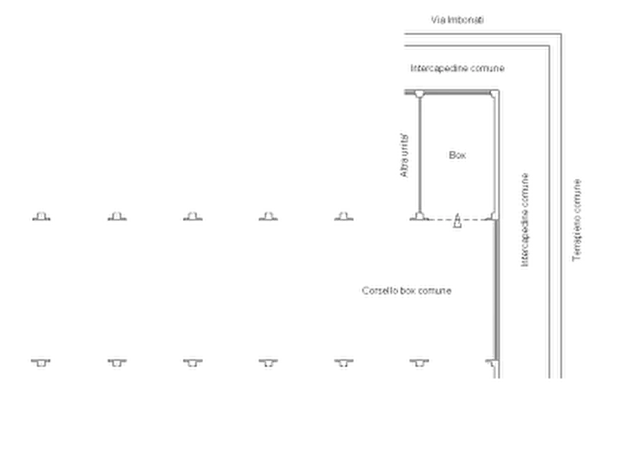Immagine 10 di Garage in vendita  in Via Carlo Imbonati a Milano