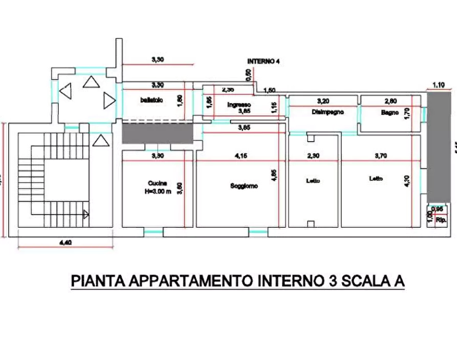 Immagine 16 di Appartamento in vendita  in Vico III di Via Giuseppe Mazzini a Portico Di Caserta