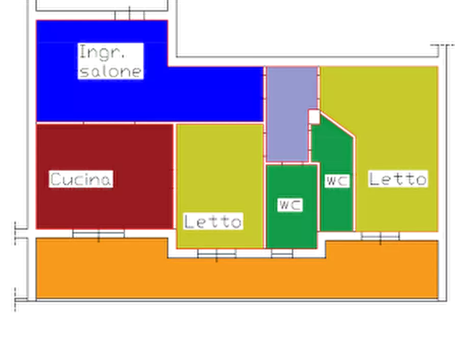 Immagine 4 di Appartamento in vendita  in Via XI Settembre a Portico Di Caserta