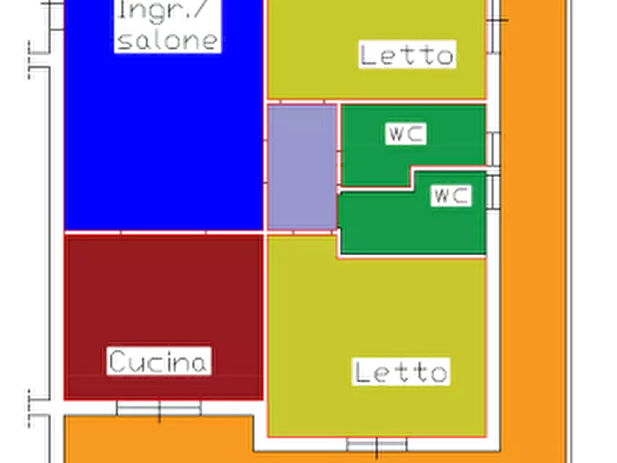 Immagine 15 di Appartamento in vendita  in Via XI Settembre a Portico Di Caserta