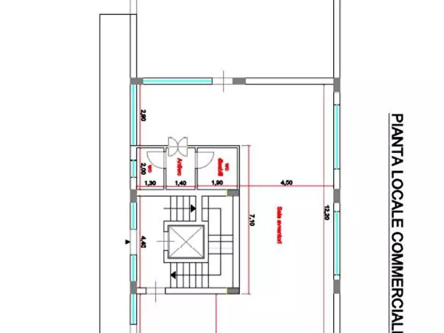 Immagine 12 di Negozio in vendita  in Viale Carlo III di Borbone a Valle Di Maddaloni