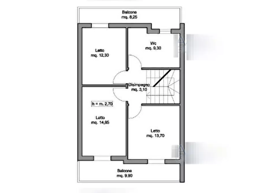 Immagine 15 di Villa in vendita  in Via Stazione a San Felice A Cancello