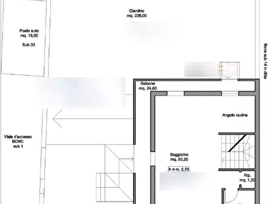 Immagine 16 di Villa in vendita  in Via Stazione a San Felice A Cancello