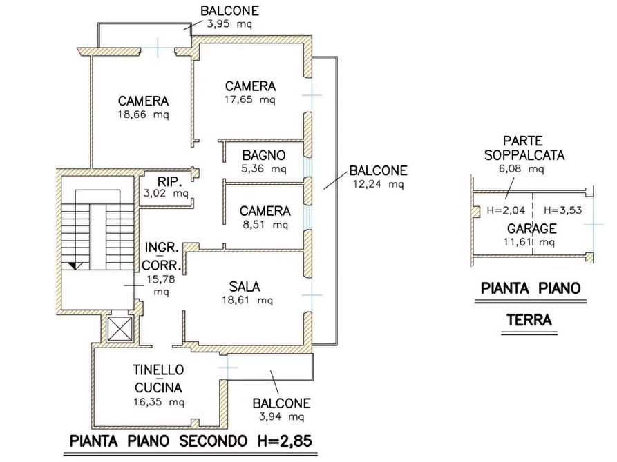 Immagine 12 di Appartamento in vendita  in Via Cristoforo Colombo a Porto Sant'elpidio
