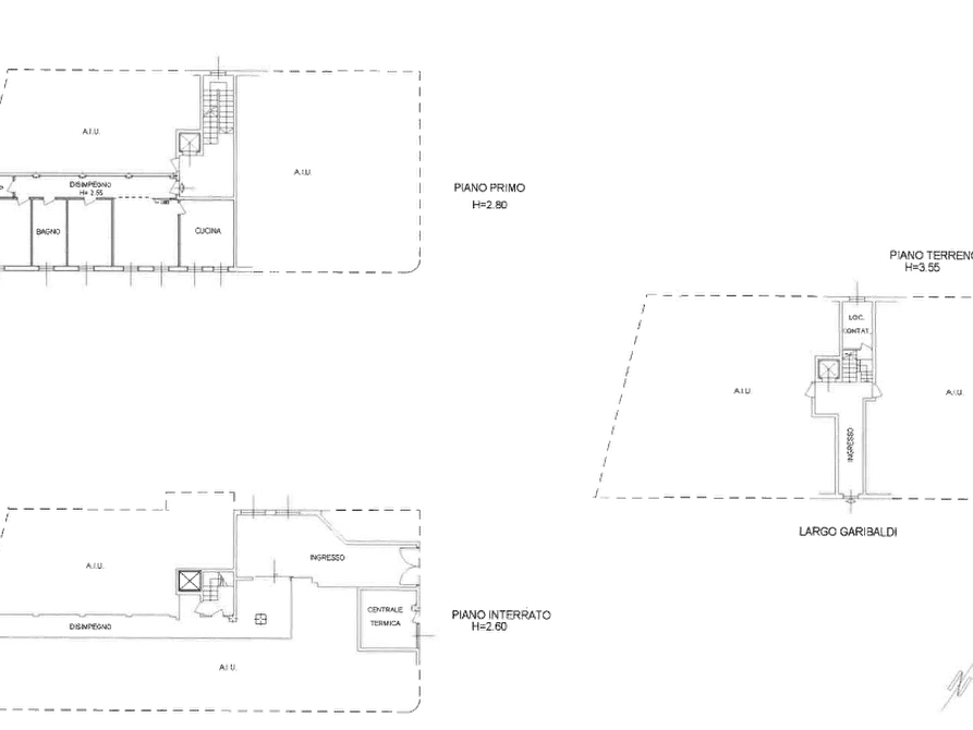 Immagine 5 di Appartamento in vendita  in Largo G. Garibaldi a Fiorano Al Serio