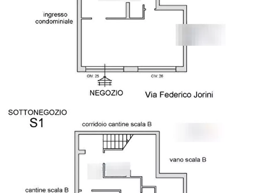 Immagine 2 di Negozio in vendita  in Via Federico Jorini a Roma