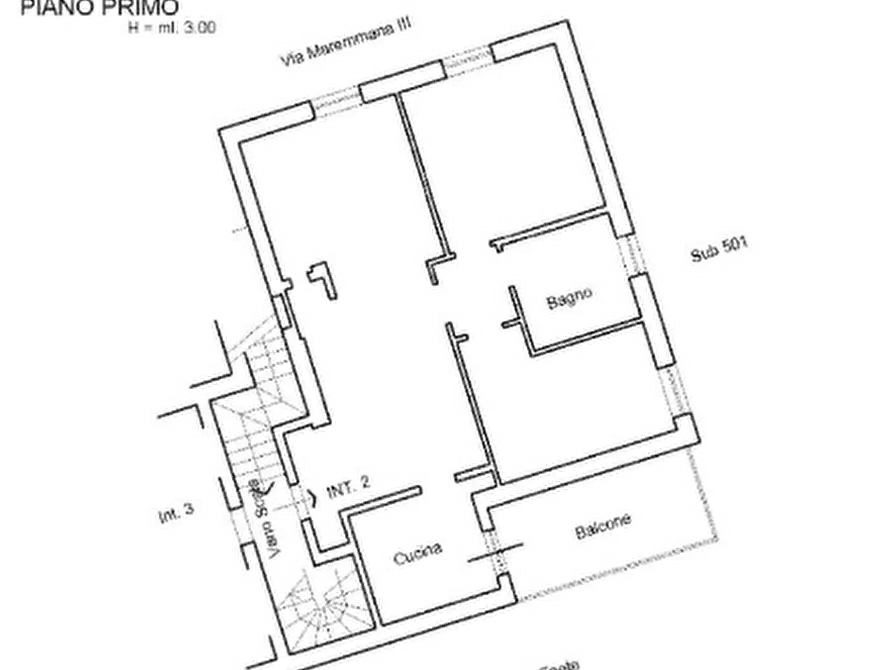 Immagine 3 di Appartamento in vendita  in Via Maremmana III a Montecompatri