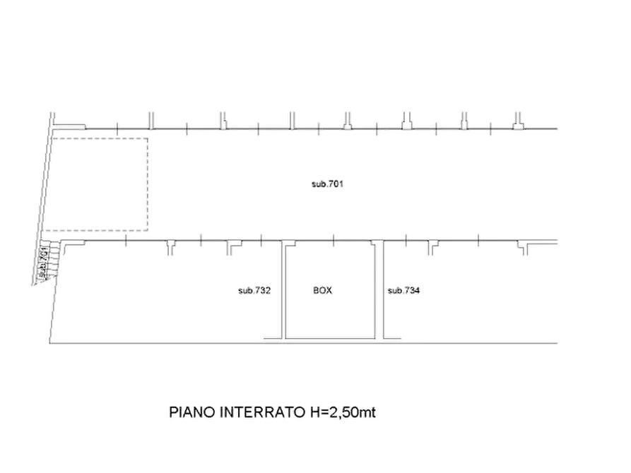 Immagine 12 di Posto auto in vendita  in Via Pio XII a Pozzuolo Martesana