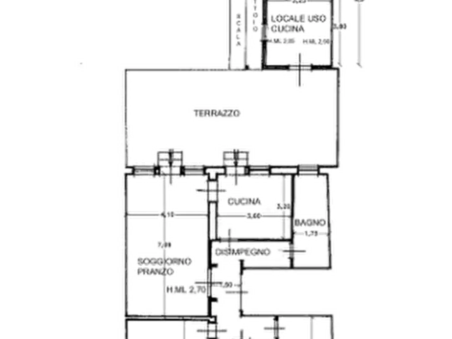Immagine 6 di Porzione di casa in vendita  in Via Cesare Battisti a Feltre