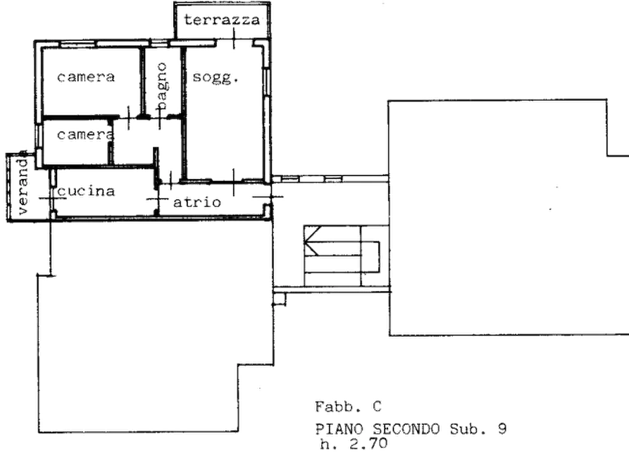 Immagine 13 di Appartamento in vendita  in Via Colugna a Udine